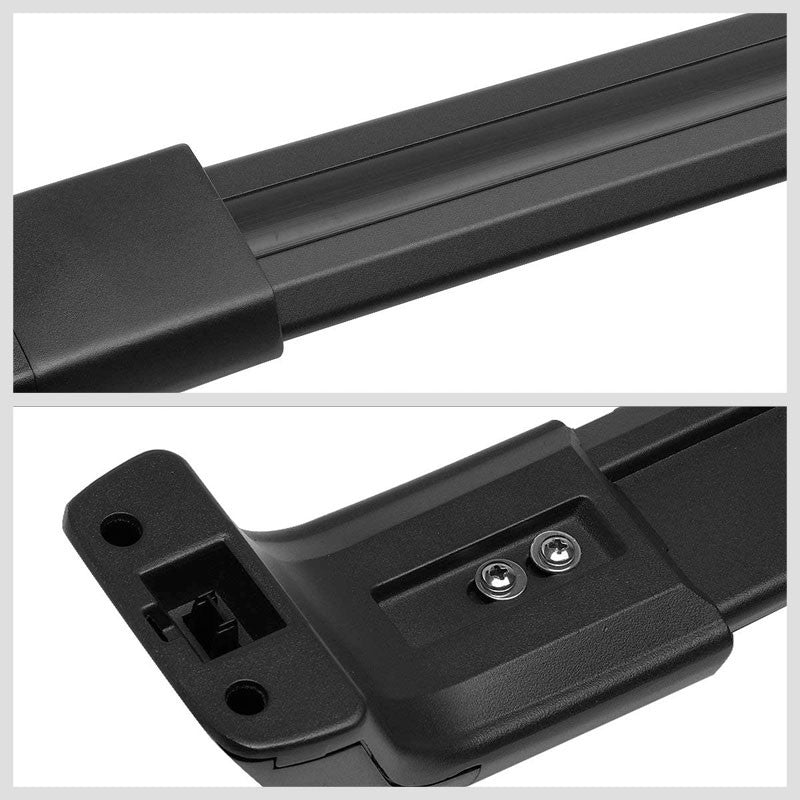 Black Aluminum OE Style Bolt-On Top Roof Rack Rail Cross Bar For 08-16 X-Trail-Exterior-BuildFastCar