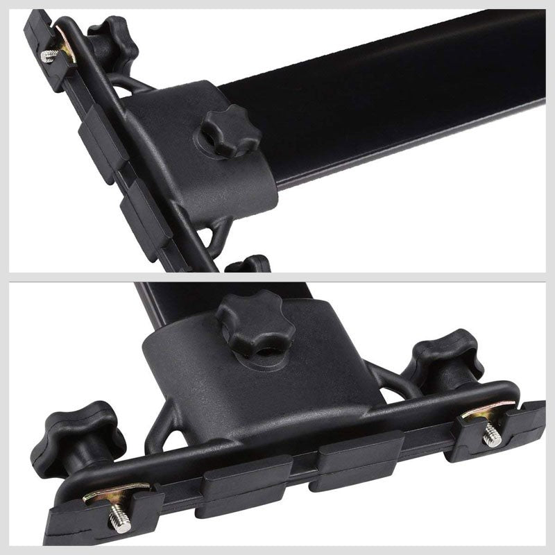 Black Aluminum OE Style BoltOn Top Roof Rack Rail Cross Bar For 01-07 Highlander-Exterior-BuildFastCar
