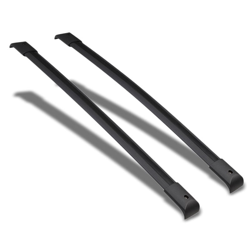 Black Aluminum OE Style Bolt-On Top Roof Rack Rail Cross Bar For 03-08 Pilot-Exterior-BuildFastCar