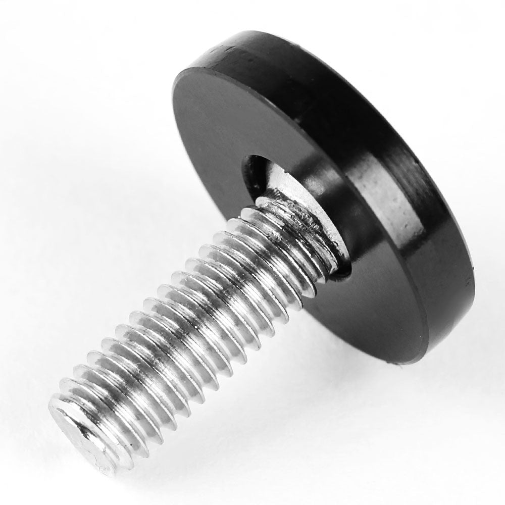 20PCs BFC Black Round JDM Pattern Fender Washer M6x1.0