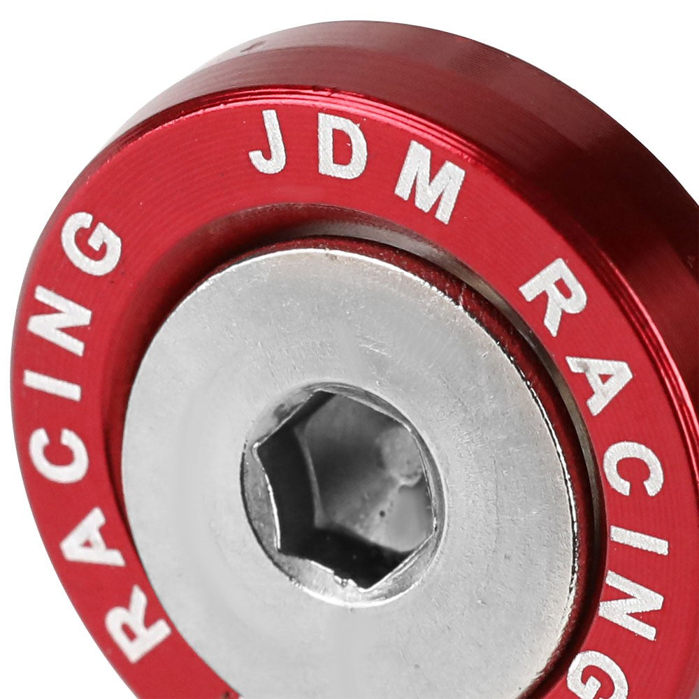 20PCs BFC Red Round JDM Pattern Fender Washer M6x1.0