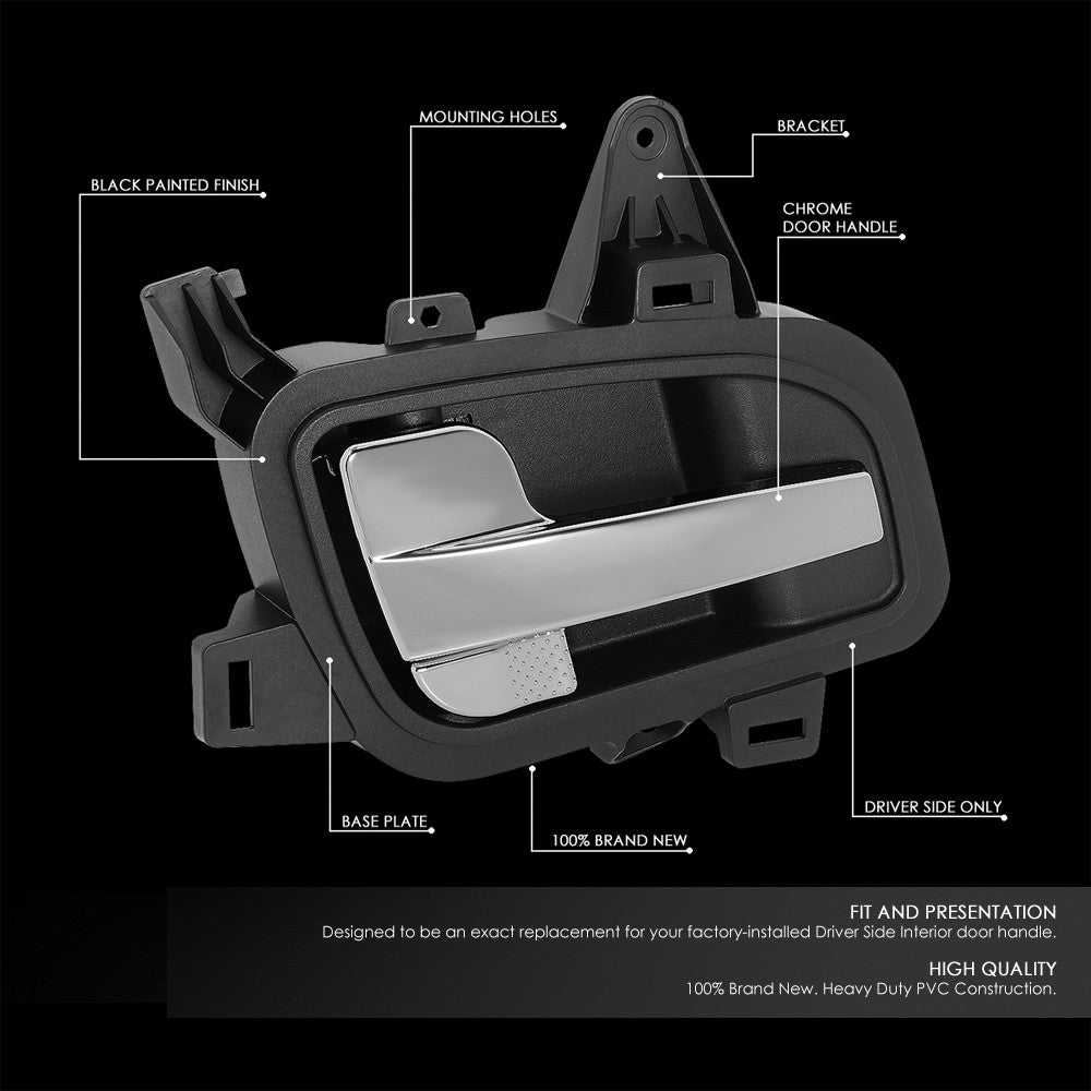Interior Left side Door Handle with Button For 08-18 International Prostar