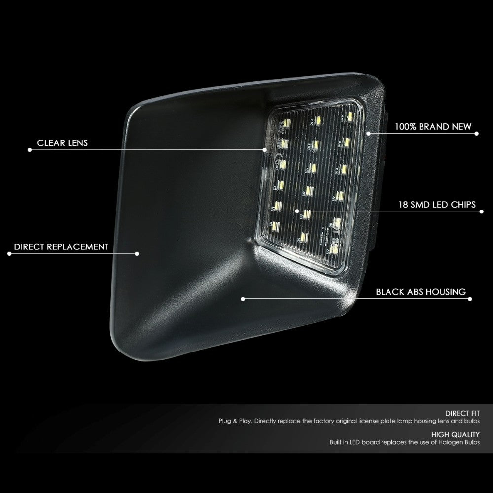 Nuvision LED License Plate Light Assembly 04-12 Colorado Canyon BFC-LPLIG-TYL-9063