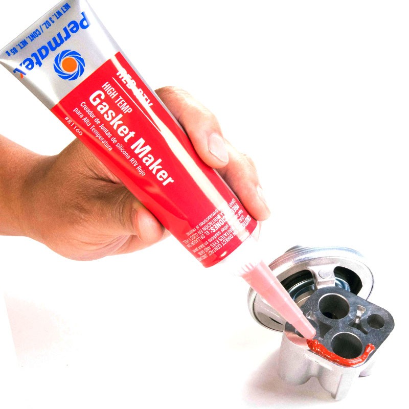 Permatex 81160 High-Temp Red RTV Silicone Gasket Maker For Valve covers oil pans-Miscellaneous-BuildFastCar