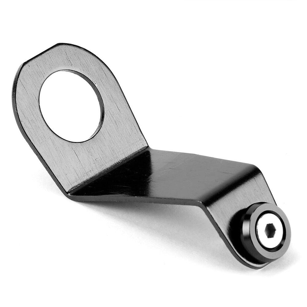 Black Aluminum Radiator Stay Mount Bracket+Fender Washer For Honda 92-97 Civic-Cooling Systems-BuildFastCar