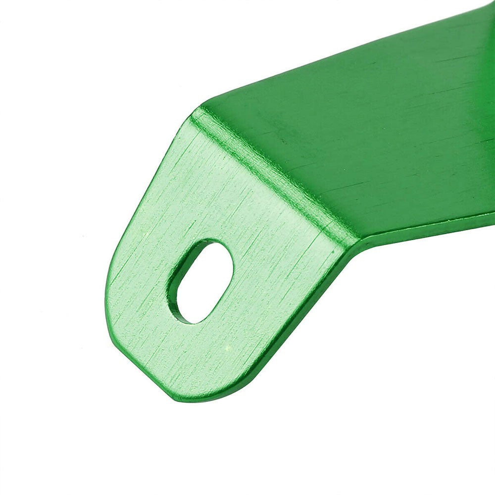 Green Aluminum Radiator Stay Mount Bracket+Fender Washer For Honda 92-97 Civic-Cooling Systems-BuildFastCar