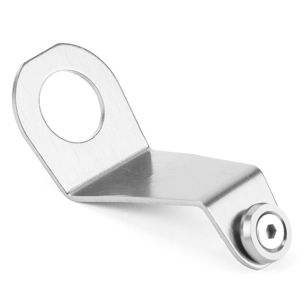 Silver Aluminum Radiator Stay Mount Bracket+Fender Washer For Honda 92-97 Civic-Cooling Systems-BuildFastCar