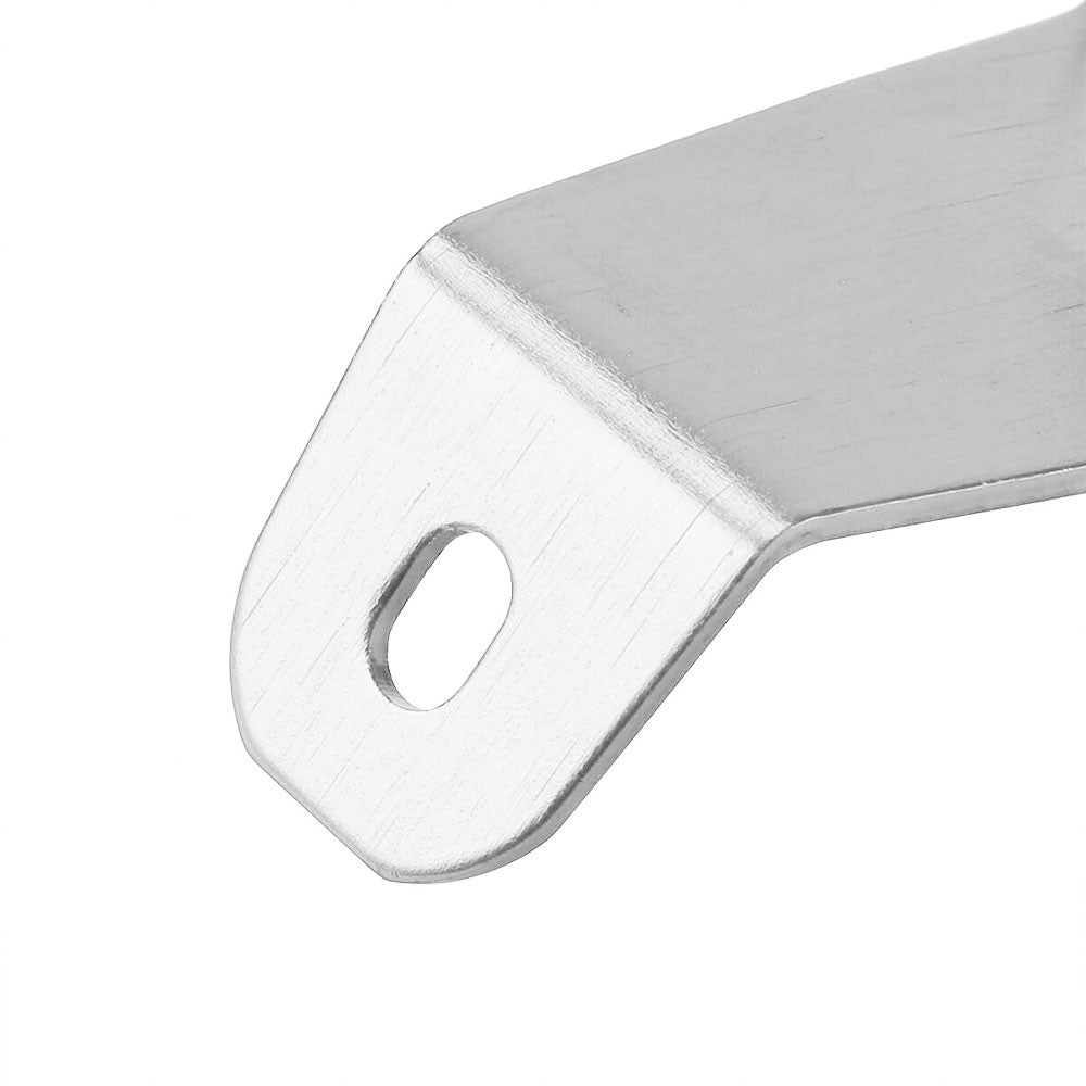 Silver Aluminum Radiator Stay Mount Bracket+Fender Washer For Honda 92-97 Civic-Cooling Systems-BuildFastCar