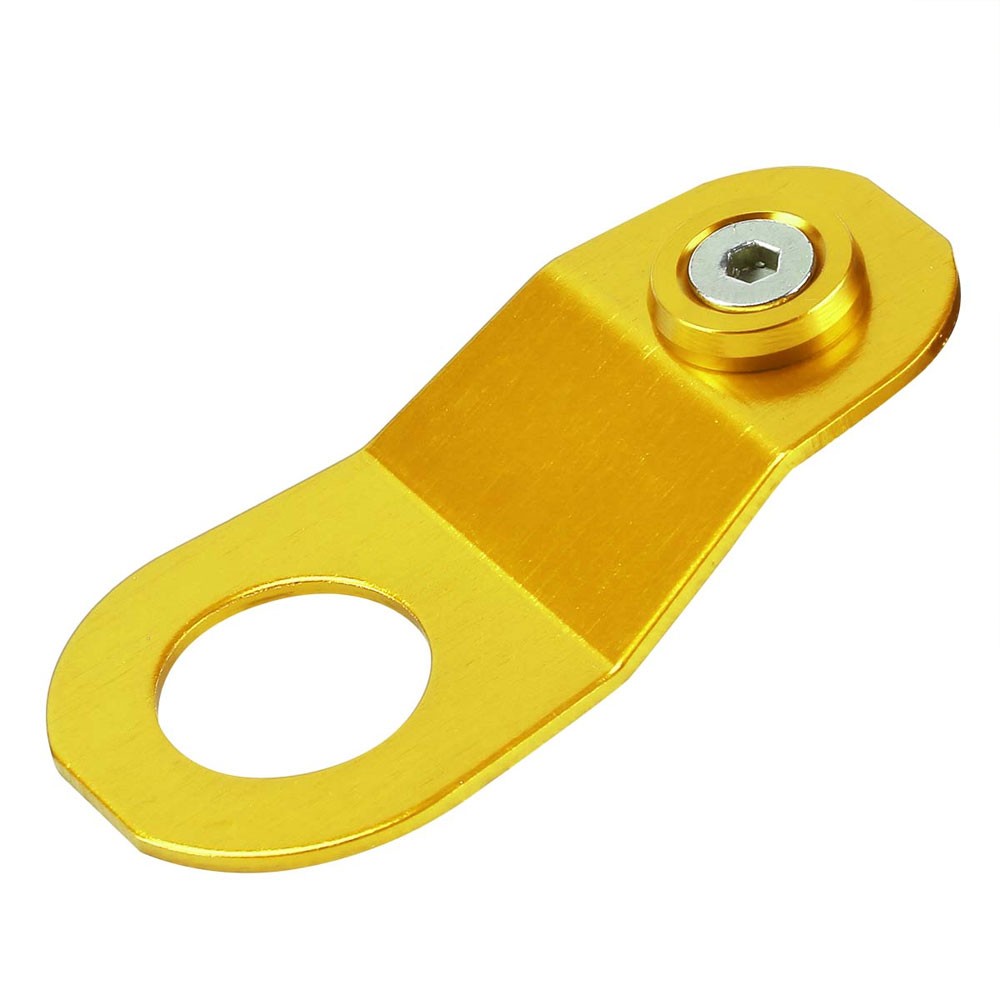 Gold Aluminum Radiator Stay Mount Bracket+Fender Washer For Honda 96-00 Civic-Cooling Systems-BuildFastCar