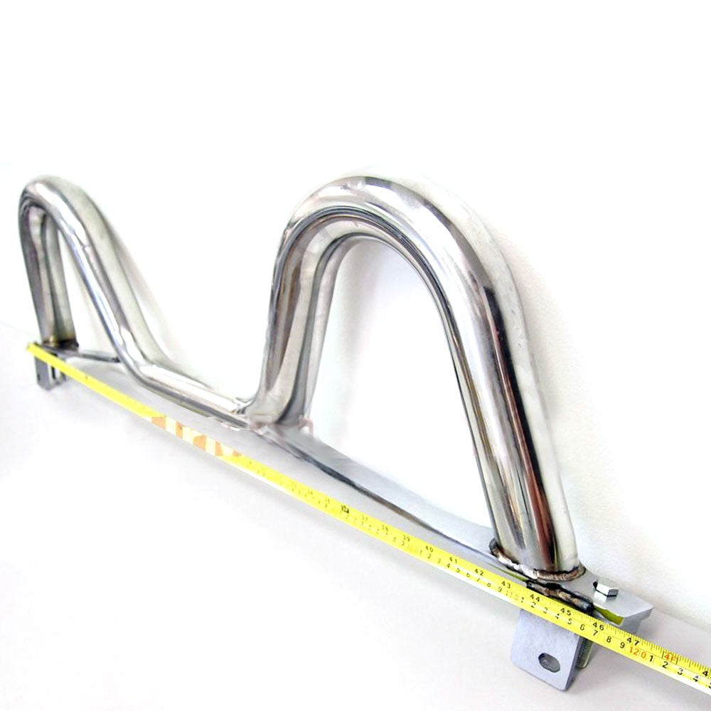 4-Point Stainless Steel Dual Twin Hoop Roll Bar for Mazda 89-05 Miata MX5 NA NB