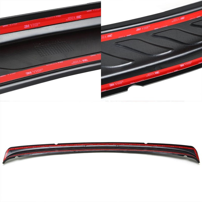 TPE Black Chrome Trim Rear Bumper Cover Pad Protector Truck For Mazda 13-16 CX-5-Exterior-BuildFastCar