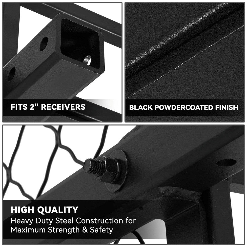 BFC 28-1003 Bolt-On Hitch Mount Style Foldable Cargo Carrier 28-1003
