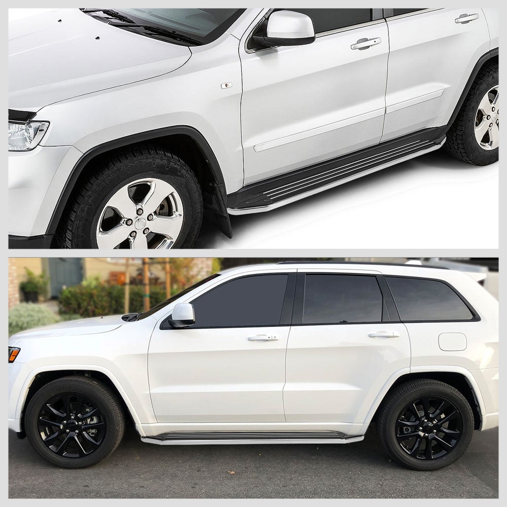 Metal Ridgeline Flat Board Running Board Nerf Bar 11-22 Grand Cherokee WK2 BFC-RUNB-827