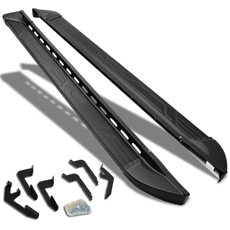 Black Factory Style Running Board Nerf Bar 05-22 Toyota Tacoma Crew Cab BFC-OE-013