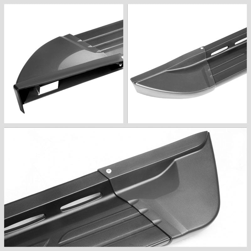 Black Factory Style Running Board Nerf Bar 05-22 Toyota Tacoma Crew Cab BFC-OE-013