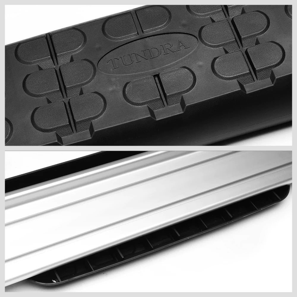 Metal 5" Flat Pads Running Board Nerf Bar 07-17 Tundra XK50 Standard Cab BFC-OE-015-AL