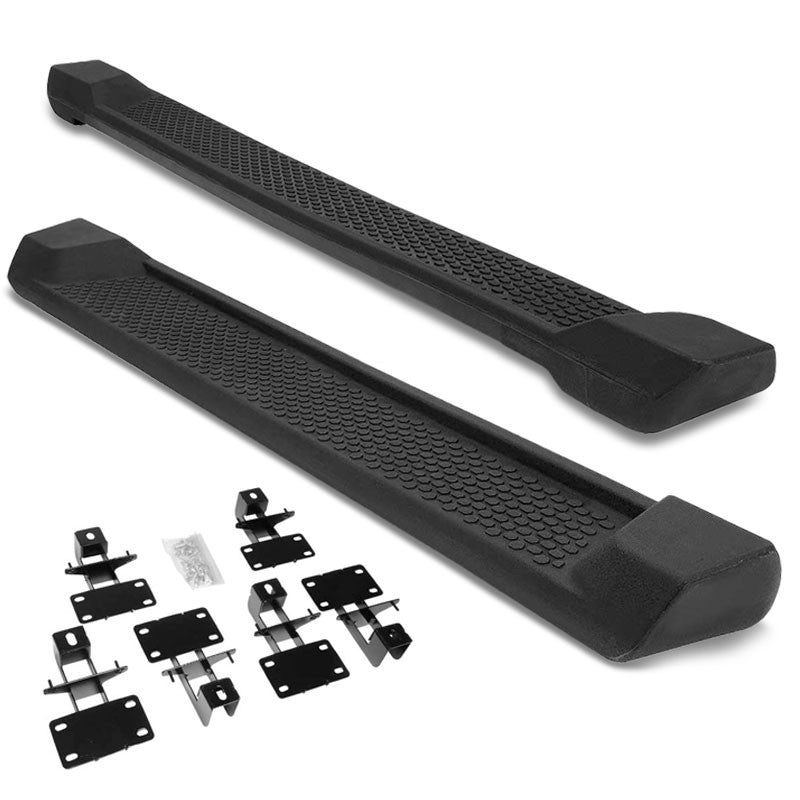 Black Factory Style Running Board Nerf Bar 18+ Wrangler JL 4Dr Unlimited BFC-OE-021