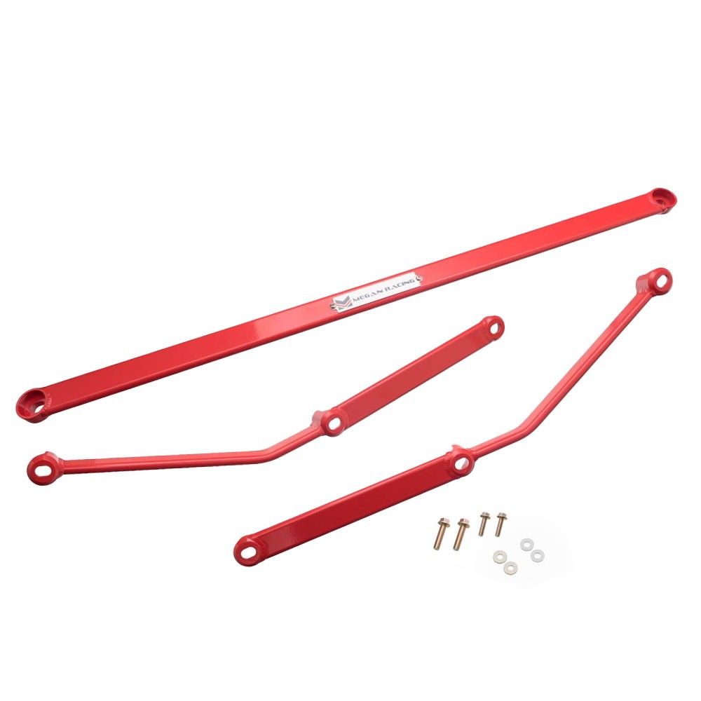 Megan Race Spec Rear Lower Strut H Brace Bracket 06-13 IS250 XE20