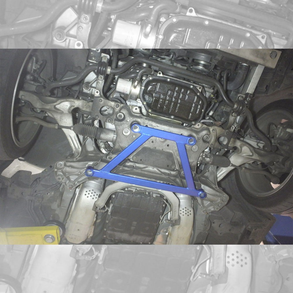 Megan Front Lower/Rear Lower Strut Tower Bar 09-20 Nissan 370Z Z34 SB-HBIG07-R MR-SB-NZ34RL-R