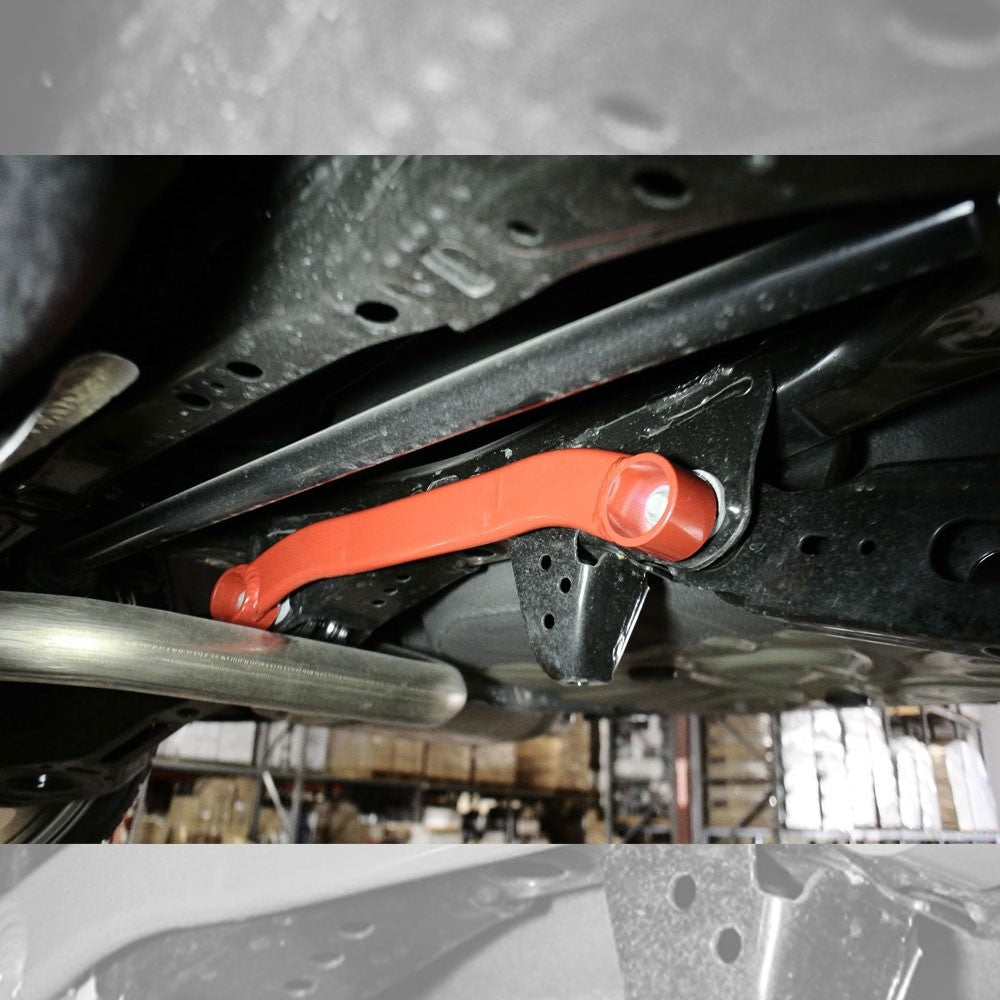 Megan Red Front Lower H-Brace Bracket+Rear Lower Strut Bar For 20+ Corolla E210