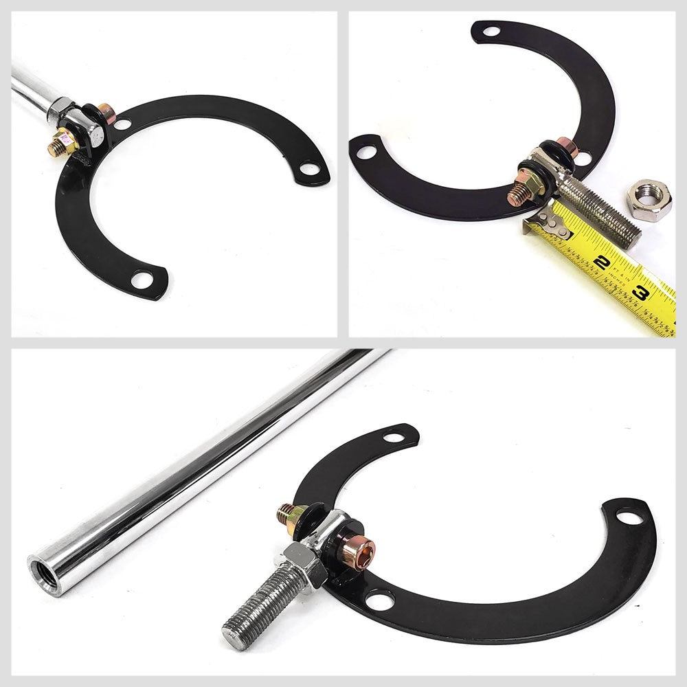 Manzo Front Upper Aluminum Strut Tower Brace Bar for 00-05 Mitsubishi Eclipse