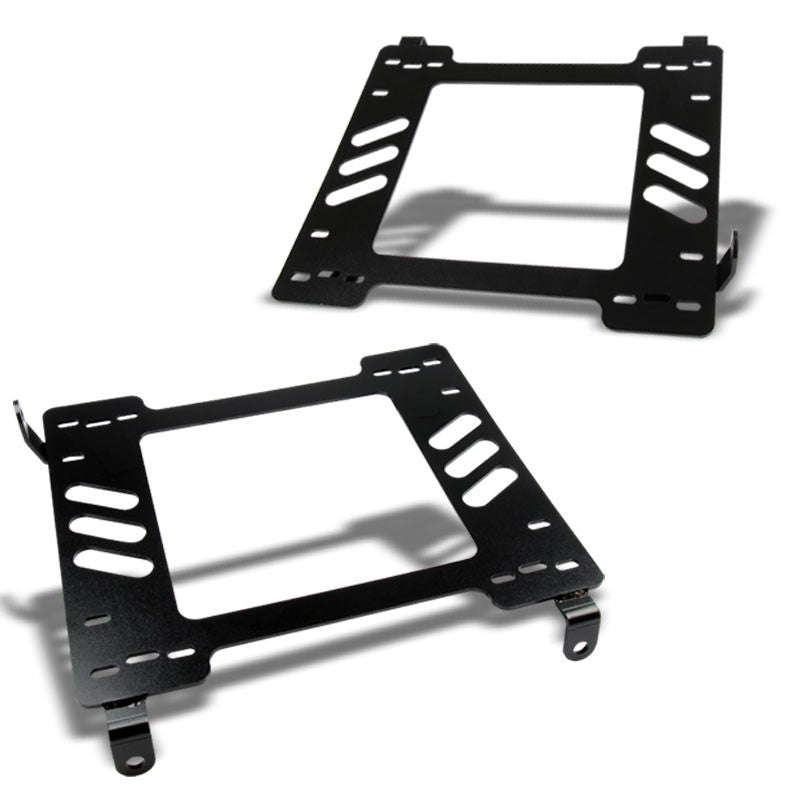 2x Mild Steel Racing Seat Base Mounting Bracket Adapter For Dodge 95-05 Neon 2.0