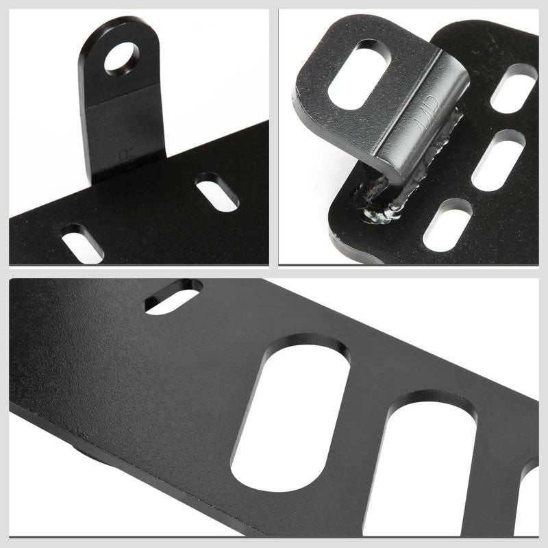 2x Steel Racing Seat Base Mounting Bracket Adapter For Mazda 90-97 MX-5 Miata NA