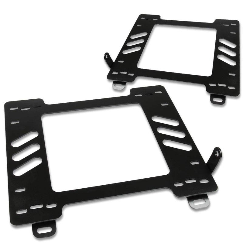 2x Steel Racing Seat Base Mounting Bracket Adapter For Mazda 99-05 MX-5 Miata NB