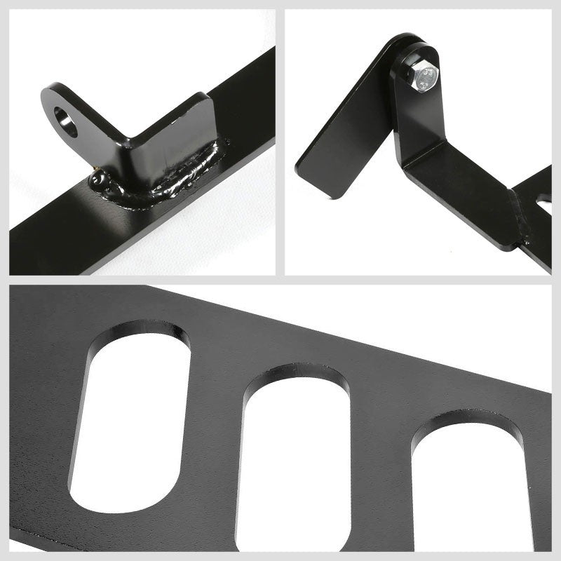 2x Steel Racing Seat Base Mount Bracket Adapter For VW 93-98 Golf MK3/Jetta 1H