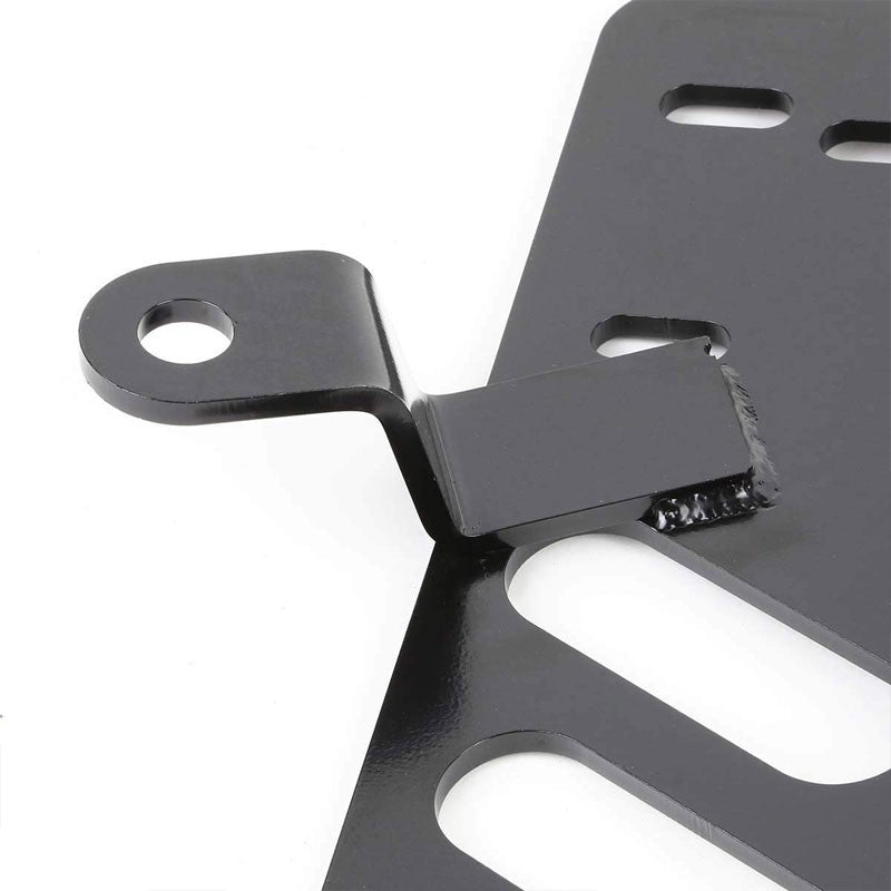 2x Steel Racing Seat Base Mount Bracket Adapter For Mit 02-06 Lancer CT9A 4G63T