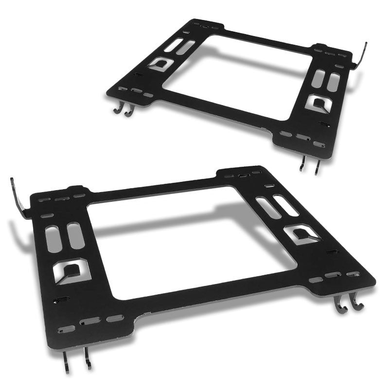 2x Steel Racing Seat Base Mounting Bracket Adapter For 10-15 Chevrolet Camaro