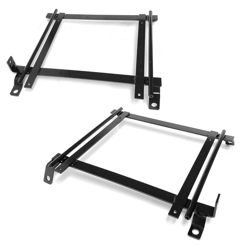 2x Mild Steel Racing Seat Base Mounting Bracket For 92-95 Honda Civic EG/EH/EJ