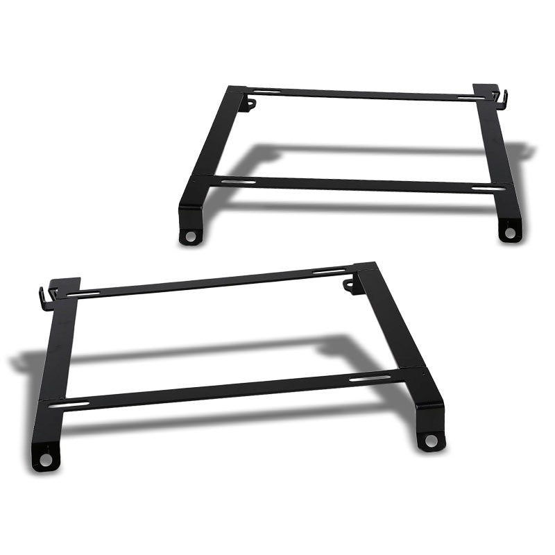 2x Steel Bucket Racing Seat Low Mounting Bracket For Nissan 89-98 240SX S13 S14