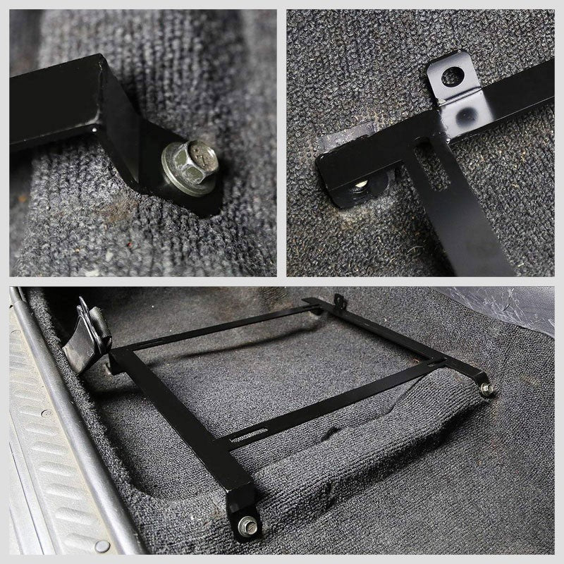 2x Steel Bucket Racing Seat Low Mounting Bracket For Nissan 89-98 240SX S13 S14