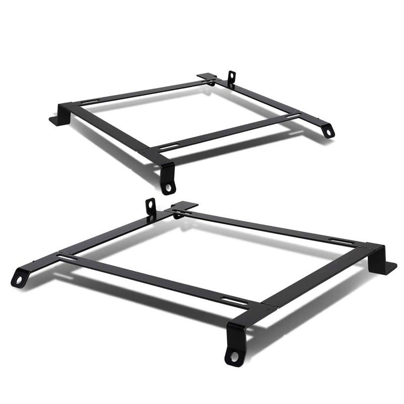 2x Steel Bucket Racing Seat Low Mounting Bracket For Nissan 89-98 240SX S13 S14