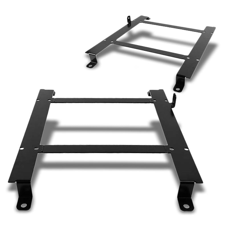 2x Steel Bucket Racing Seat Low Mounting Bracket For Chevy 97-04 Corvette C5 V8