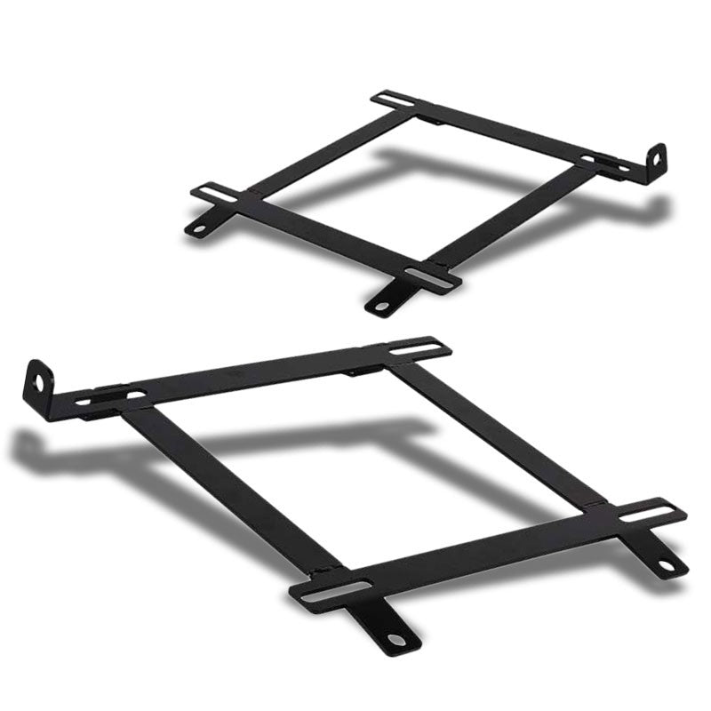 2x Steel Bucket Racing Seat Low Mounting Bracket For 99-04 Mustang V6/V8 SN-95