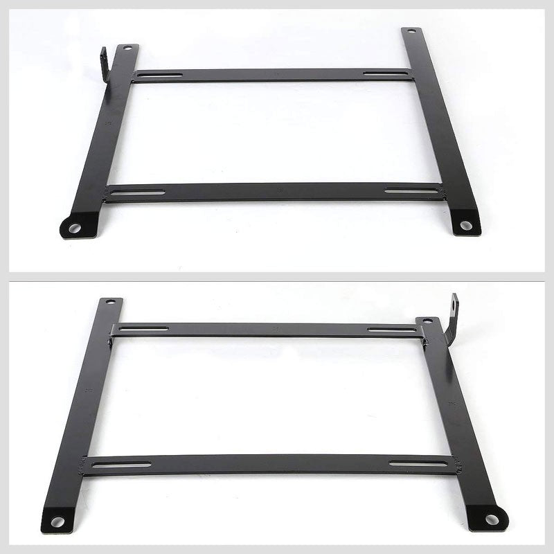 2x Steel Bucket Racing Seat Low Base Mounting Bracket For 00-05 S2000 S2K AP1