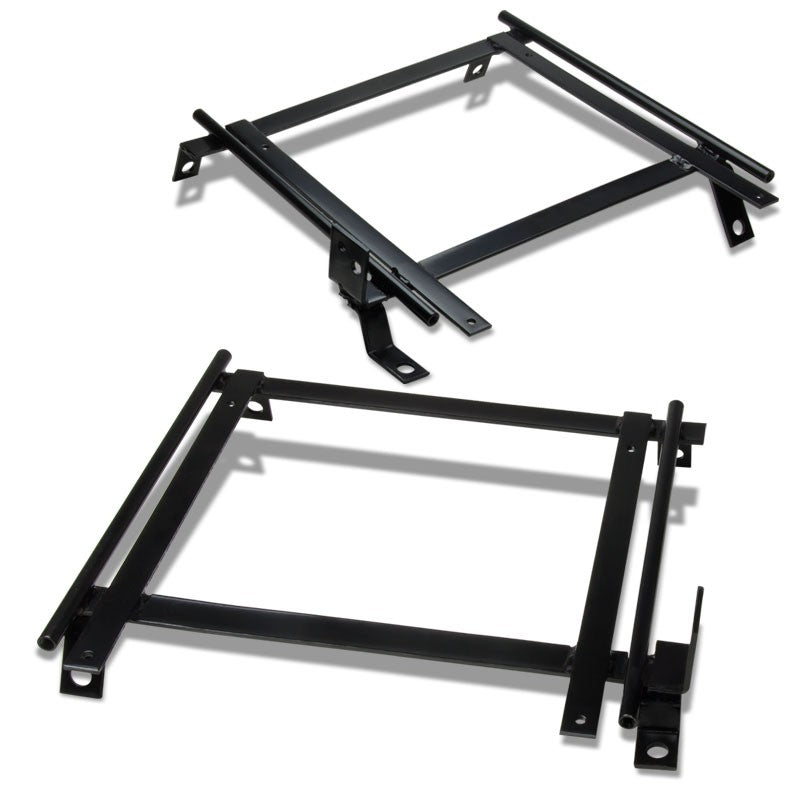 2x Steel Racing Seat Base Mount Bracket Adapter For Acura 02-06 RSX Integra DC5