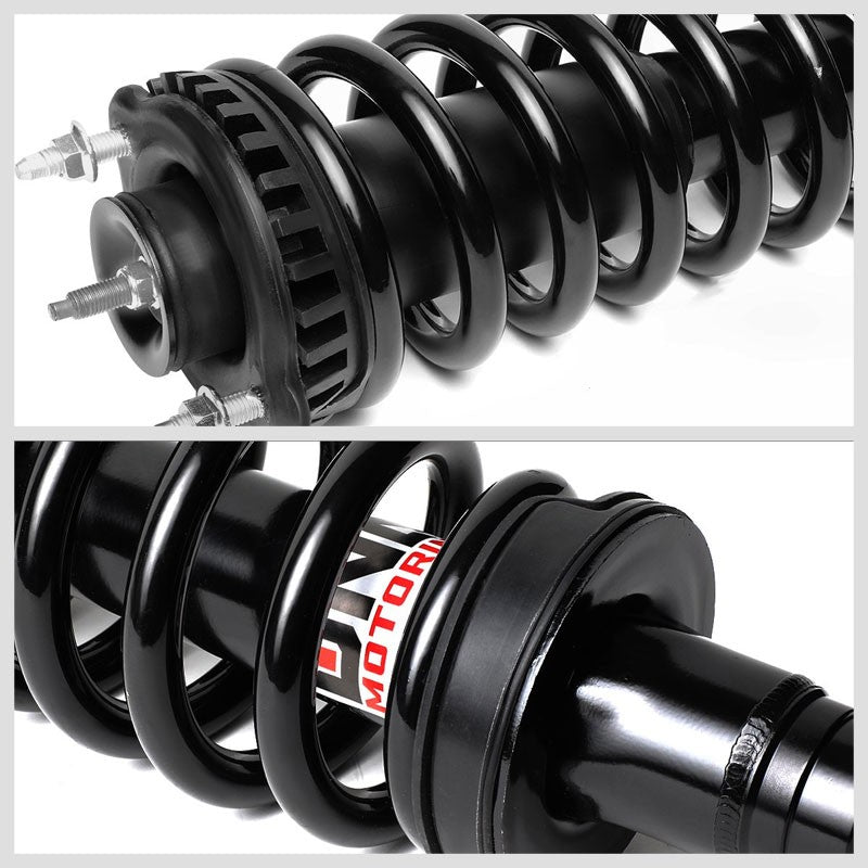 Rear Pair OE Style Struts Shock Coil Springs Assembly For 02-09 GMC Envoy-Shock Absorbers Parts-BuildFastCar