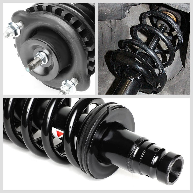 Rear Pair OE Style Struts Shock Coil Springs Assembly For 02-09 GMC Envoy-Shock Absorbers Parts-BuildFastCar