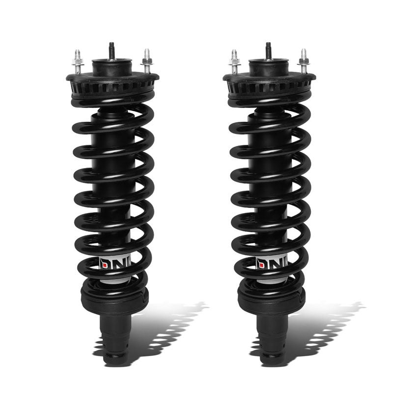 Rear Pair OE Style Struts Shock Coil Springs Assembly For 02-09 GMC Envoy-Shock Absorbers Parts-BuildFastCar
