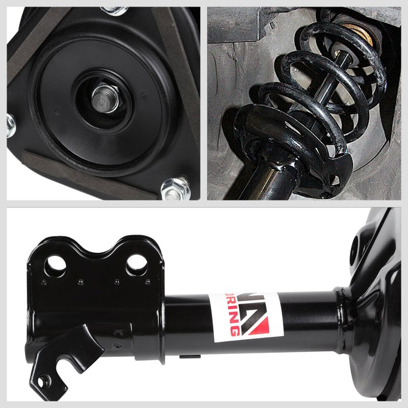 Rear Pair OE Style Struts Shock Coil Springs Assembly Kit For 98-02 Chevy Prism-Shock Absorbers Parts-BuildFastCar