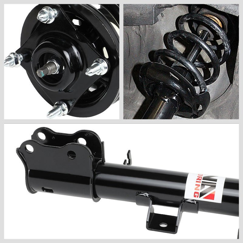 Front Pair OE Style Struts Shock Coil Springs Assembly Kit For 01-12 Ford Escape-Shock Absorbers Parts-BuildFastCar
