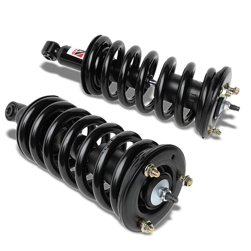 Front Pair OE Style Struts Shock Coil Springs Assembly For 04-15 Nissan Titan-Shock Absorbers Parts-BuildFastCar