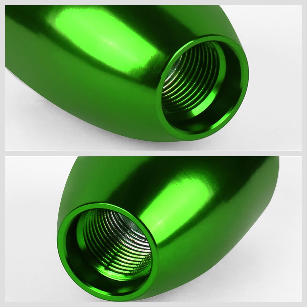 JDM Type-R Style Green Multi Thread Insert Manual 6-Speed Pattern Shift Knob