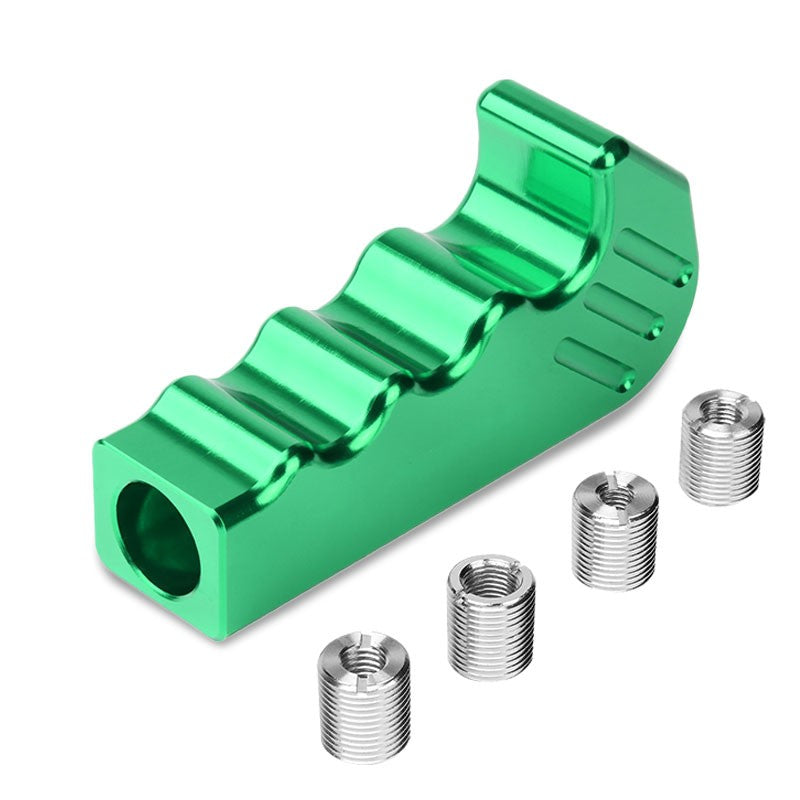 M8/M10/M12 Manual MT Green Pistol Grip Race Shifter Lever Shift Knob Handle Bar-Interior-BuildFastCar