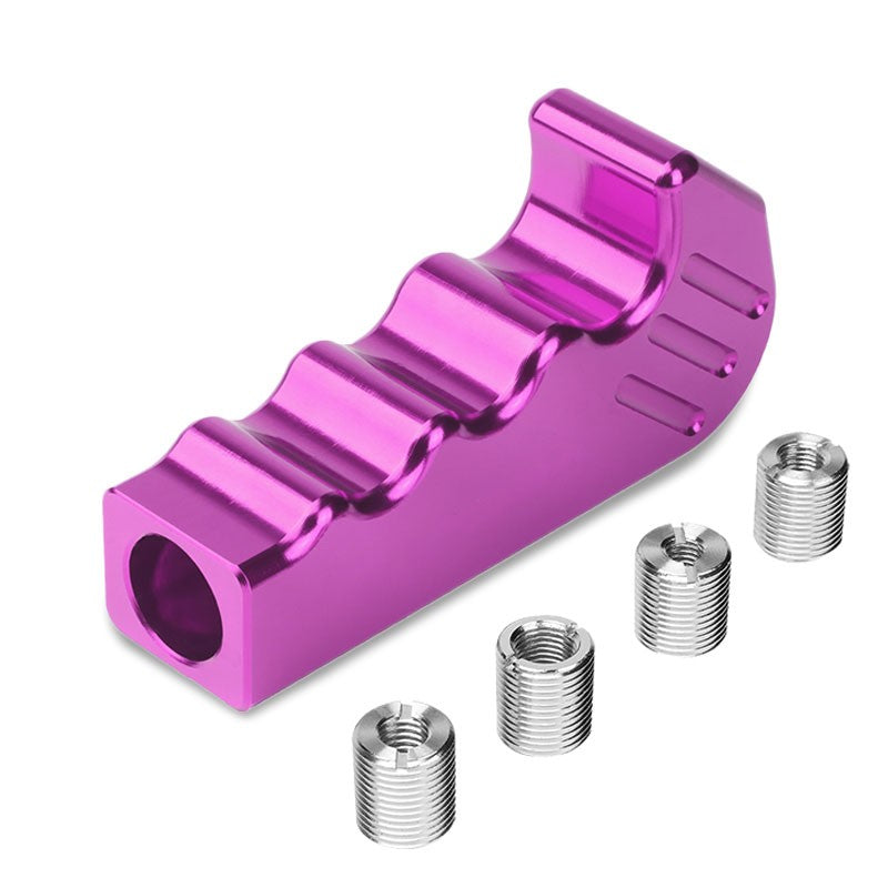 M8/M10/M12 Manual MT Purple Pistol Grip Race Shifter Lever Shift Knob Handle Bar-Interior-BuildFastCar