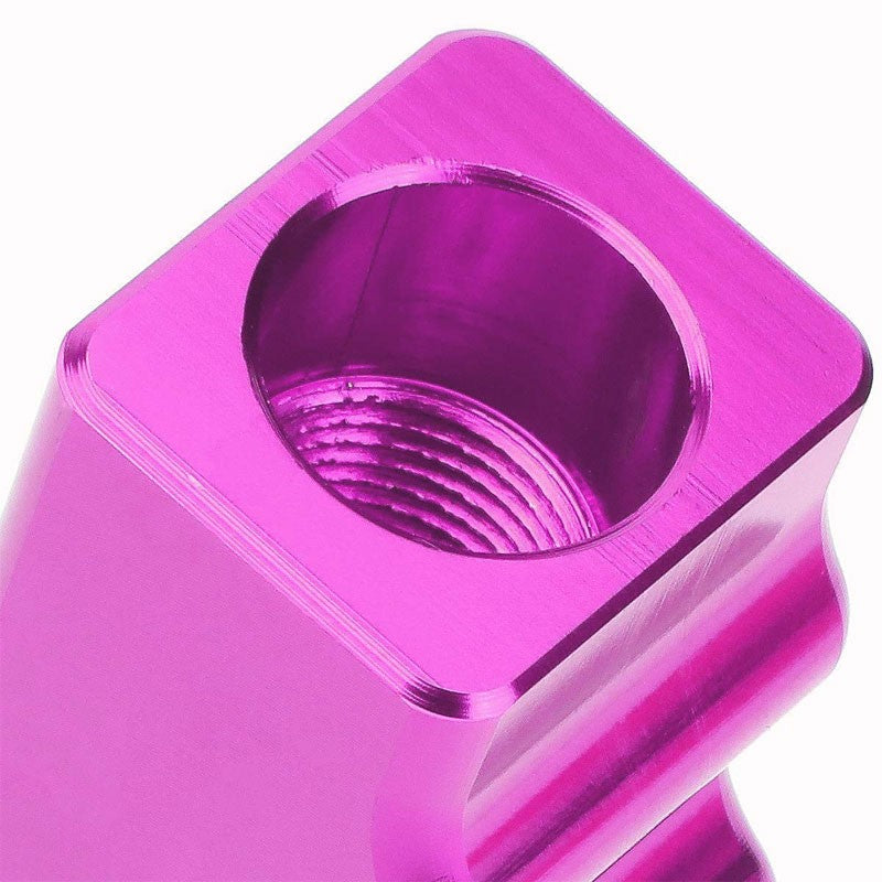 Manzo Short Shifter+Purple Pistol Grip Shift Knob For 83-87 Corolla GTS AE86 MT-Shifter Components-BuildFastCar