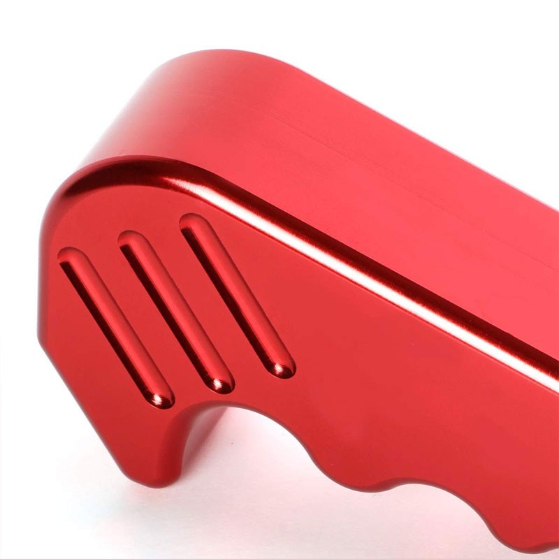M8/M10/M12 Manual MT Red Pistol Grip Racing Shifter Lever Shift Knob Handle Bar-Interior-BuildFastCar